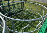 Round Hay Feeder - 3 pieces Galvanized