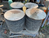 (4) Rolls of Barbwire - Pallet