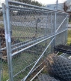 6ft x 15ft Chain Link Gate