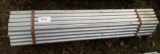 Lot of 60 6ft 1.5 Galvanized Post Pipe