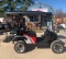 2018 EZ GO Golf Cart Lifted Red & Black