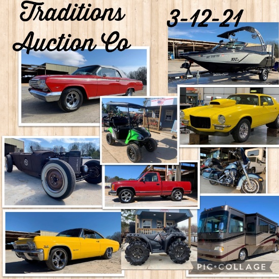 Traditions Auction Co LLC March Auto/ATV