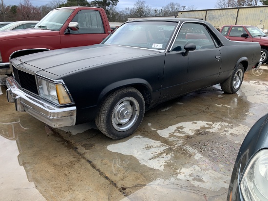 1980 Chevrolet El Camino Car VIN 5998