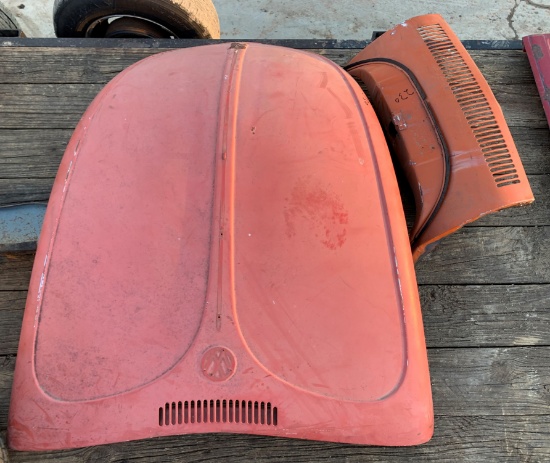 Volkswagen Hood Red