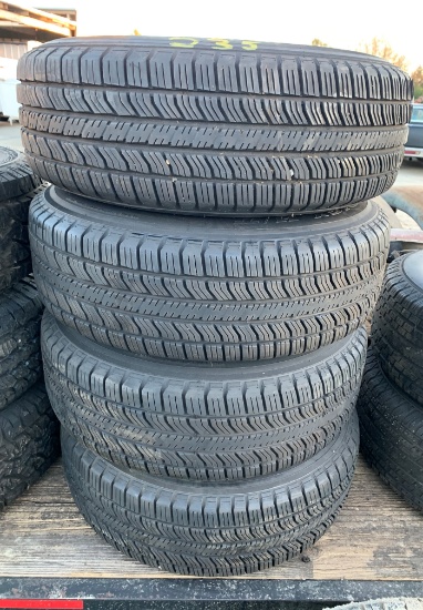 4 Aluminum Wheels and Tires