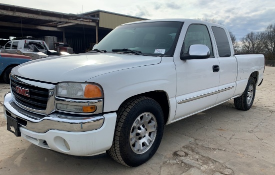 2007 GMC 1500 Sierra SLE Truck VIN 4023