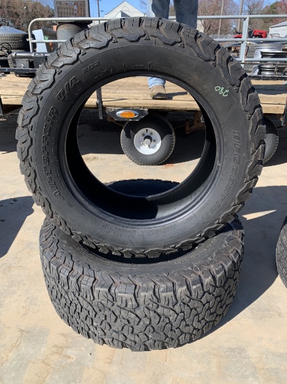 (2) 305-55R20 BF Goodwrench Tires