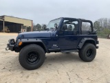 2005 Jeep Wrangler VIN 3267