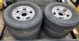 (4) 265x75R16 Wheels & Tires