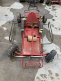 Red Go Kart Frame