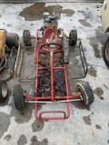 Red Go Kart Frame