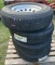NEW Set of 4  Wheels & Tires 6 Lug - 235/80R16