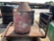 Metal Warehouse Cart & Vintage 60 Gallon Oil Drum