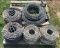 4 New Rolls of Barb Wire & 1 Used Roll