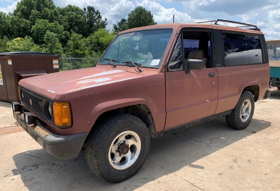 1986 Isuzu Trooper Turbo VIN 4095