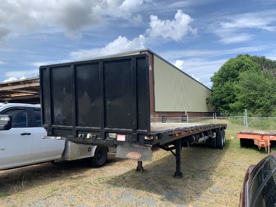 1997 Utility Flat Bed Trailer VIN 6103