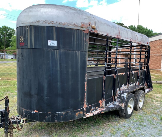 5x14 Livestock Trailer No Title