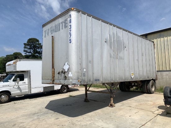 28ft Strick Dry Box Trailer