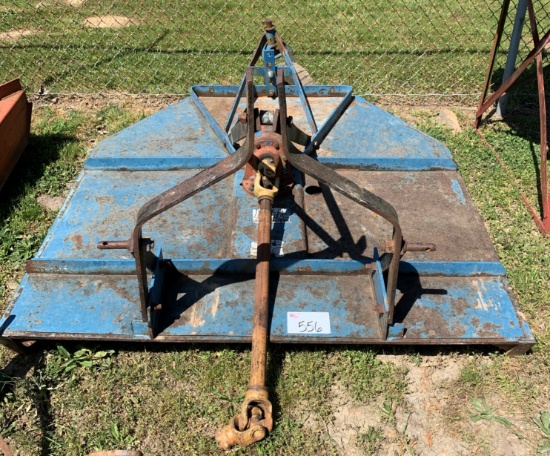 5 ft Blue Rotary Mower