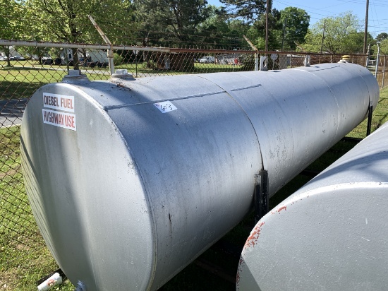2000 Gallon Fuel Tank
