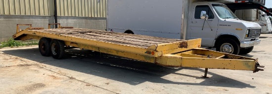 8x20 Flat Deck Trailer