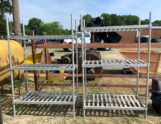 Pair of Aluminum Racks