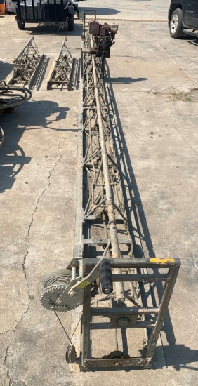27ft Concrete Screed with 2 7ft Extensions