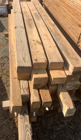 30 plus 4x6 post 7' & 8' long