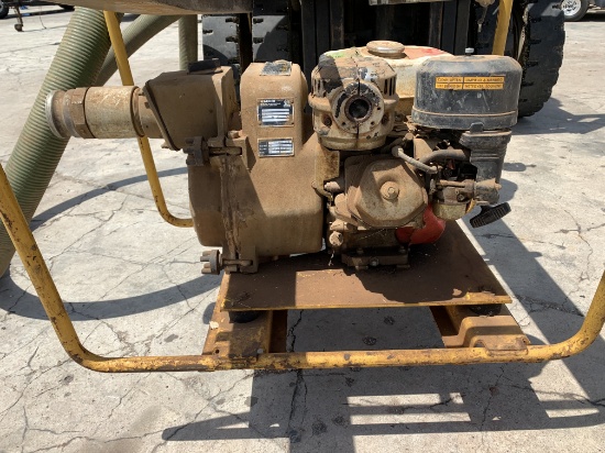 Wacker Water Pump Intake/Discharge