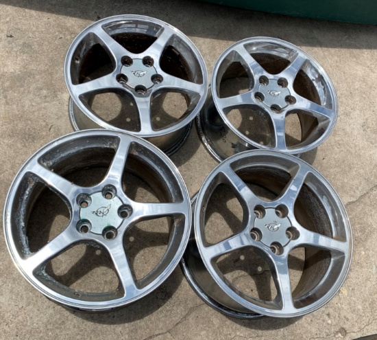 4- 18" Corvette Wheels