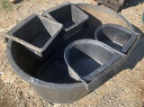 Water Trough with 6 small troughs
