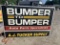 Bumper to Bumper Sign