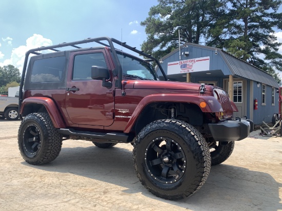 2008 Jeep Wrangler Sahara VIN 8218