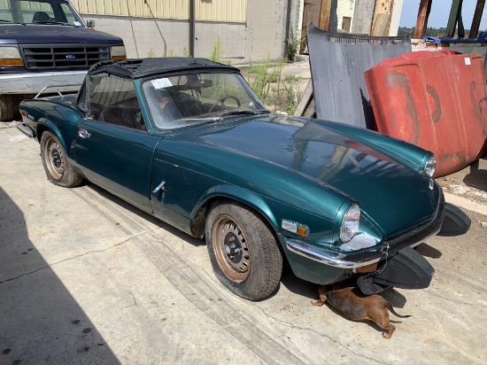 1974 Triump Spitfire VIN 092U