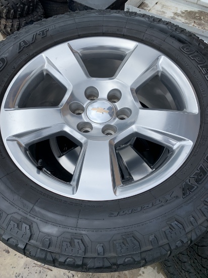 (4) Chevrolet 20" Wheels 6 Lug