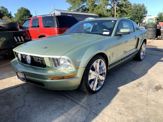 2005 Mustang VIN 8615 SALVAGE TITLE