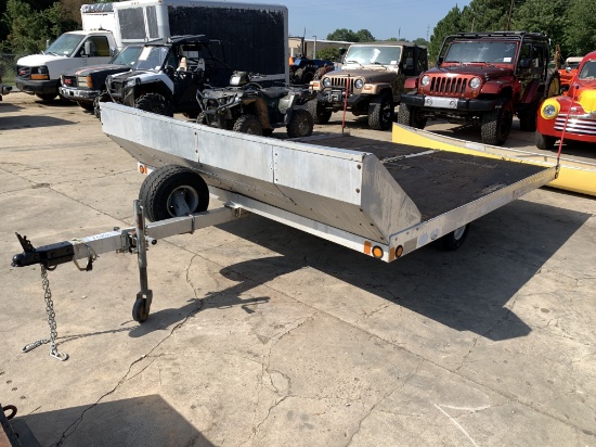 10'x 8'4" Aluminum Lite Rider Trailer- no title