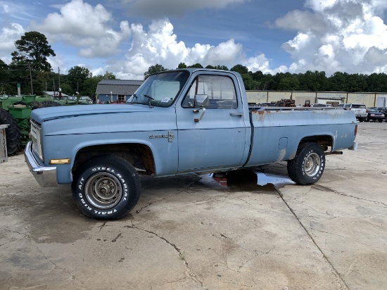 1987 Chevrolet Custom Deluxe 4x4 VIN 0513