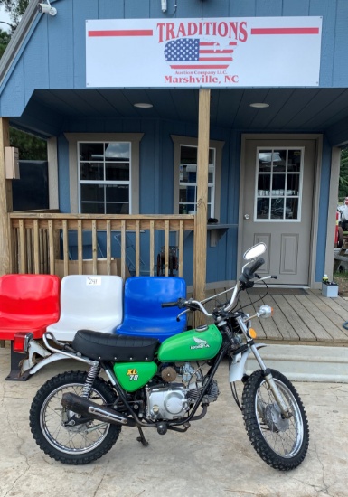 1976 Honda XL 70 Bike NO TITLE
