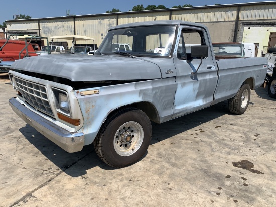 1979 Ford F100 Custom VIN 2381
