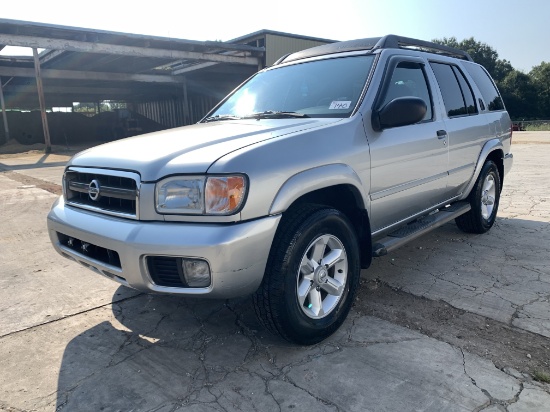 2003 Nissan Pathfinder VIN 3466