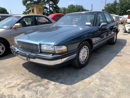 1992 Buick Park Avenue VIN 1242 SALVAGE TITLE