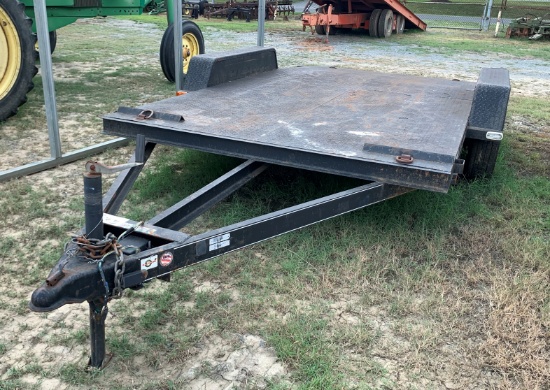 2011 7'x15' Carry On Flatbed Trailer VIN 8599