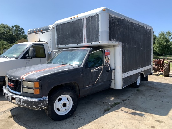 1994 GMC 3500 Box Truck VIN 8393
