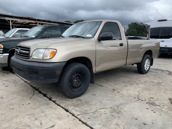 2002 Toyota Tundra VIN 5754