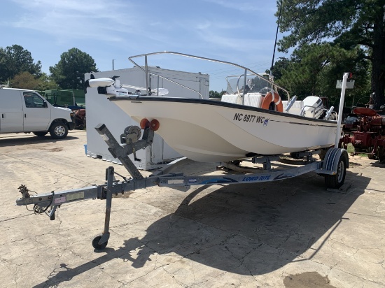 1997 Boston Whaler 17ft Boat Hull E797
