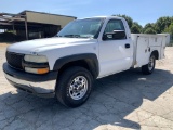 2002 Chevrolet 1500 Truck w Service Bed VIN 3044