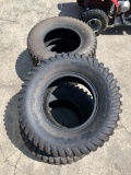 (4) 25x10.00-12 ATV Tires