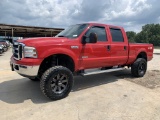 2007 Ford F250 4x4 Diesel Lifted VIN 8737