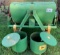 John Deere 3PT 2 row planter